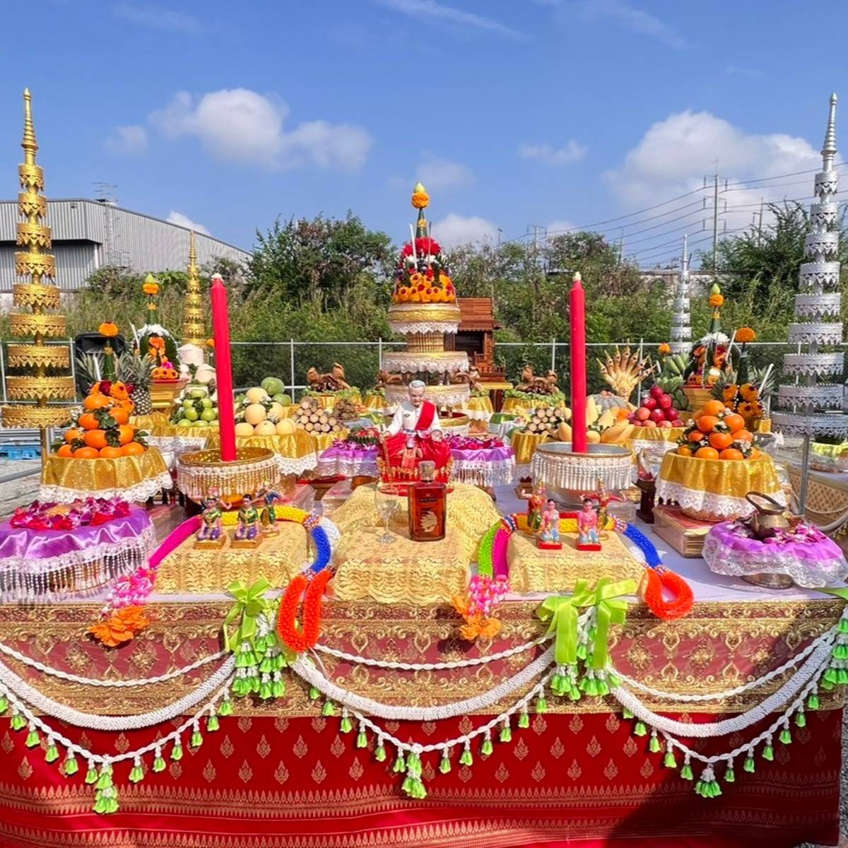 บวงสรวงตั้งศาลท่านปู่อินศร และ พญานาคราช  บ. เจเทคโตะ ออโตโมทีฟ (ไทยแลนด์) จำกัด จ.ระยอง