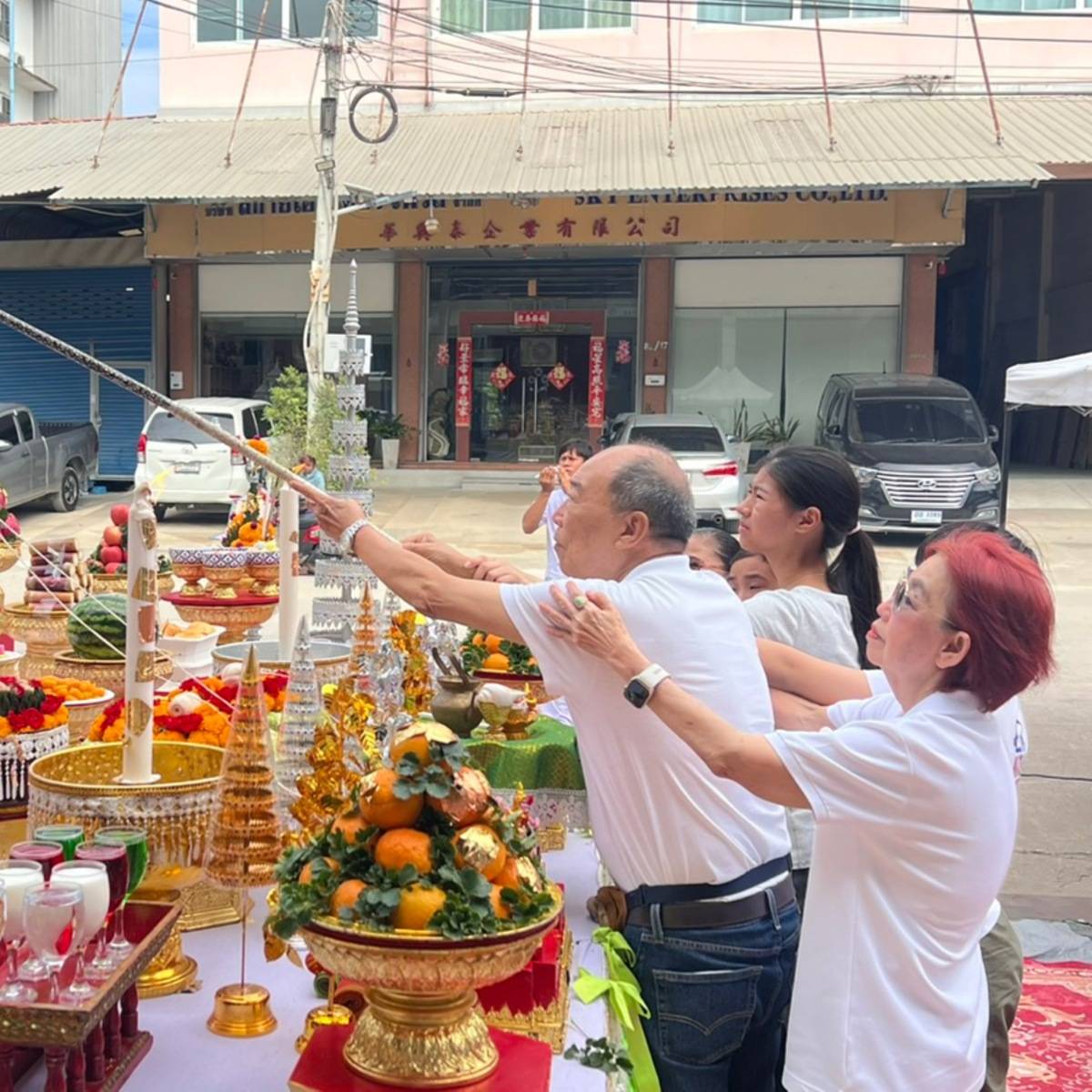 ๒๓.๗.๖๙ บวงสรวงประจำปีพระภูมิเจ้าที่