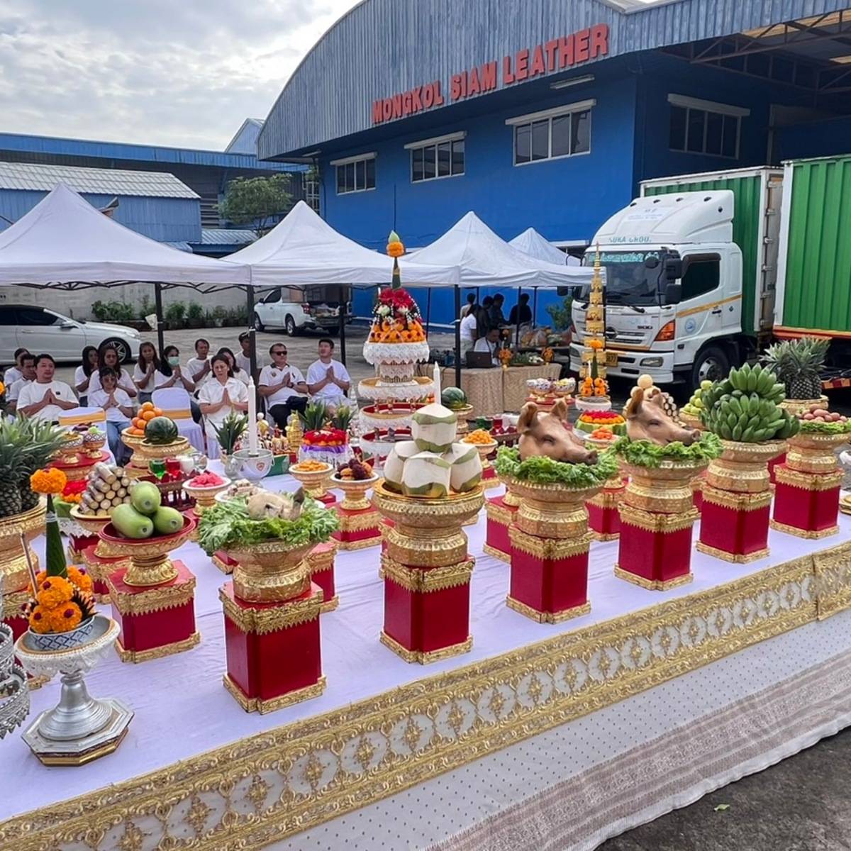 ๑๘.๗.๖๙ บวงสรวงตั้งศาลพระภูมิเจ้าที่