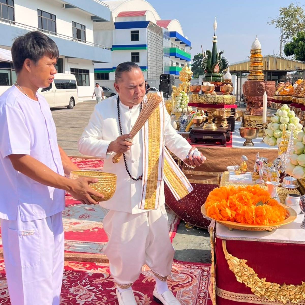 บวงสรวงประจำปี บ.วินเทรดเดอร์ อินเตอร์เนชั่นแนล