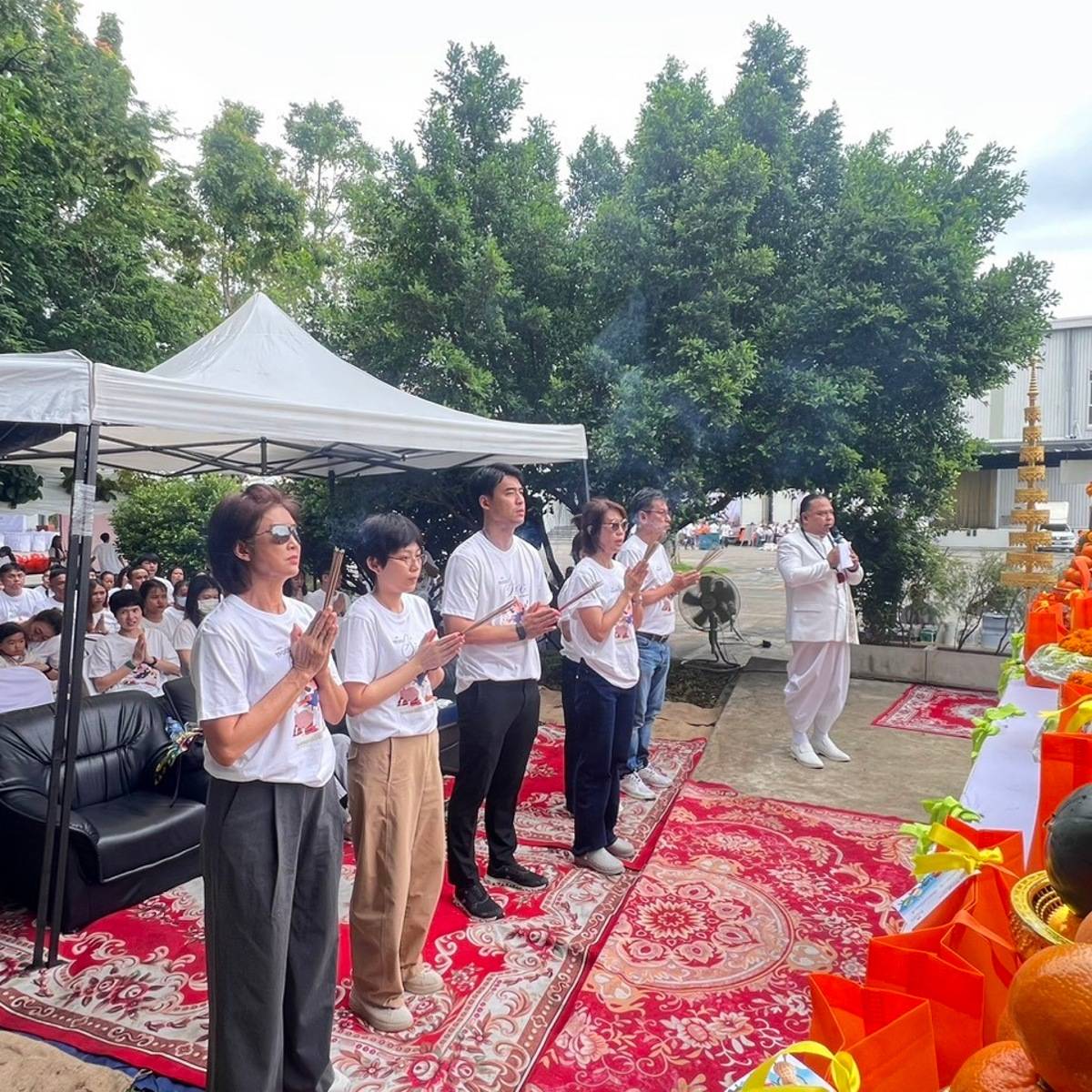 ๑๔.๙.๒๕๖๙ บวงสรวงศาลพระภูมิเจ้าที่