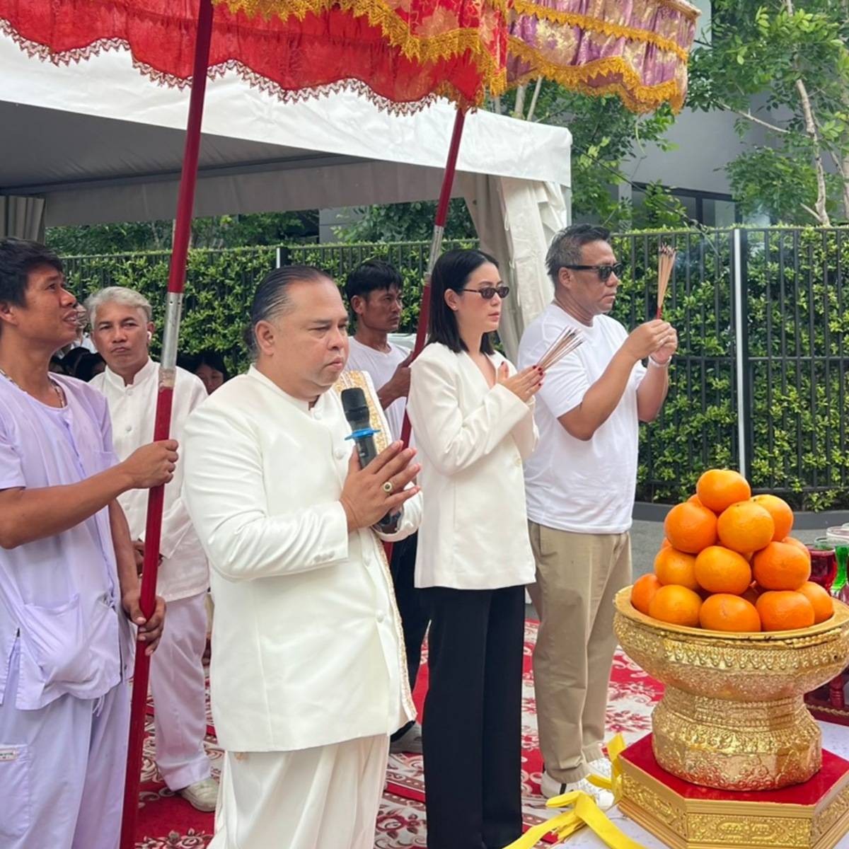 บวงสรวงพระภูมิเจ้าที่ ชีรา เรสซิเดนเซส