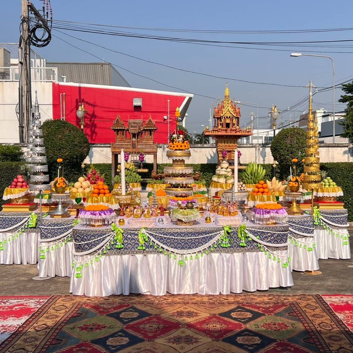 บวงสรวงศาลพระภูมิเจ้าที่ บริษัท ยามาคิน (ประเทศไทย) จำกัด